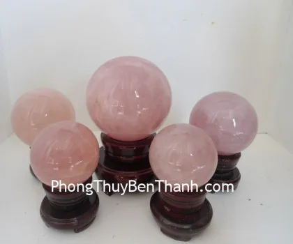 Quả cầu thạch anh trắng GM148-S2-5534