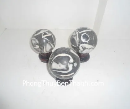 Quả cầu đá mắt mèo vân gỗ FDT182-S5-4488