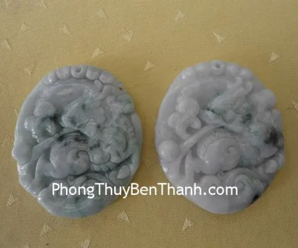 Mặt tỳ hưu PT vân xanh A+++++ (31,32gr)(GCN 1733) FS6632-F2-11588