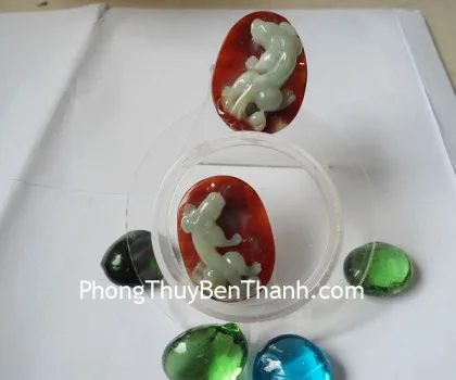 Mặt tỳ hưu PT vân xanh A+++++ (22,31gr)(GCN 1726) FS6632-F2-8255